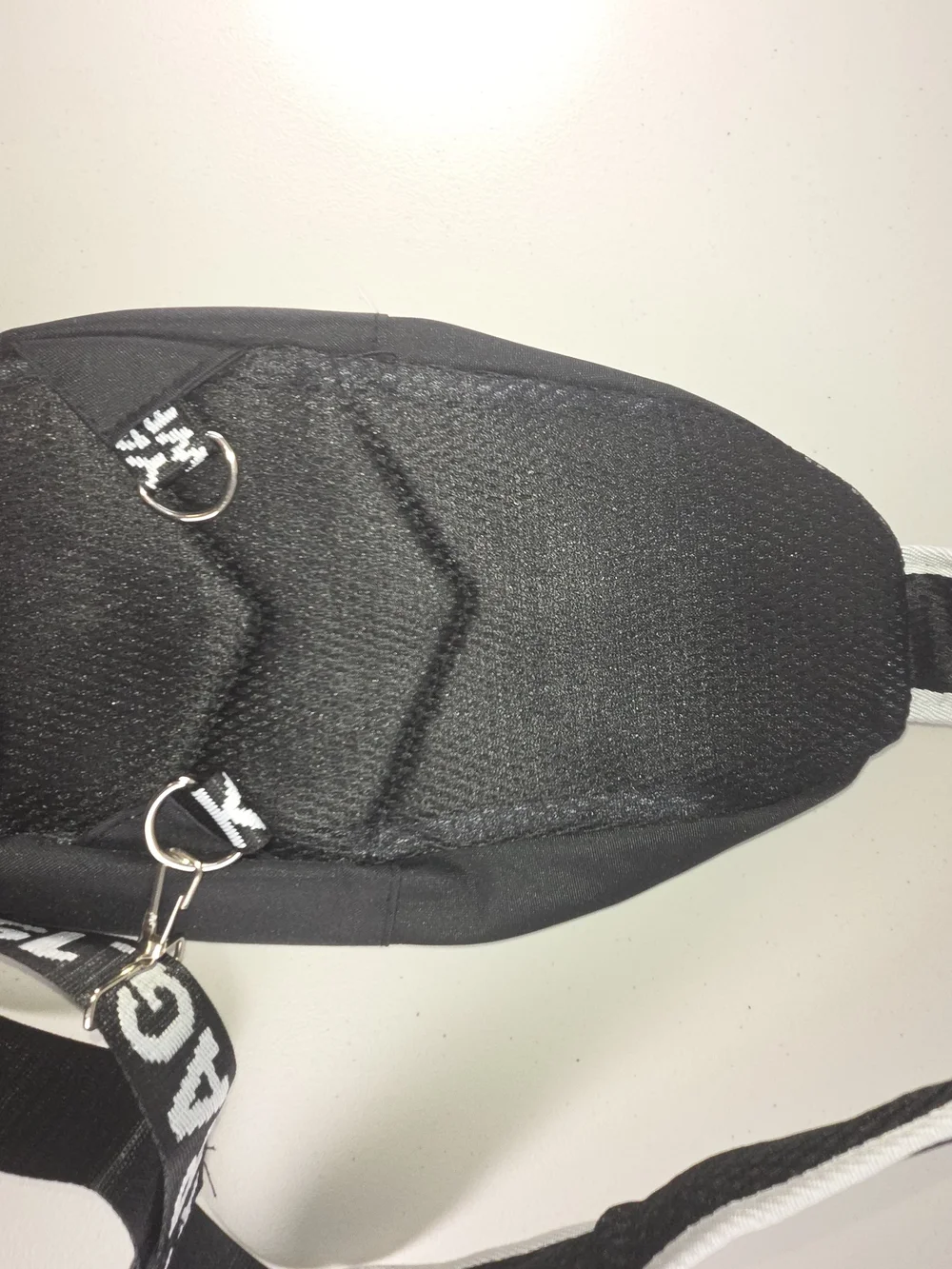 Kuchen & Bag Music Crossbody Backpack Purse Black & White Adjustable Strap